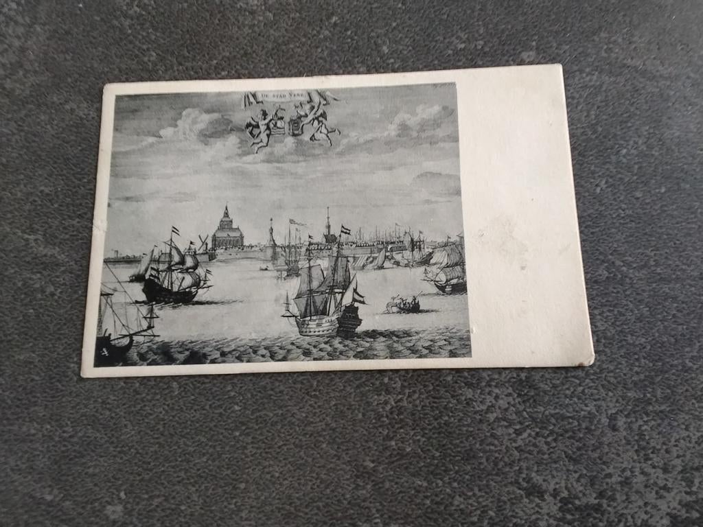 Veere 17e eeuwse afbeelding 1911, Ophalen of Verzenden, Voor 1920, Gelopen, Zeeland