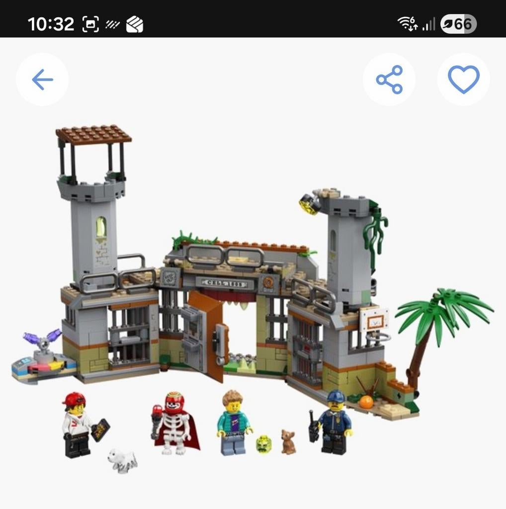 Lego Hidden side newbury prison, Ophalen of Verzenden, Zo goed als nieuw