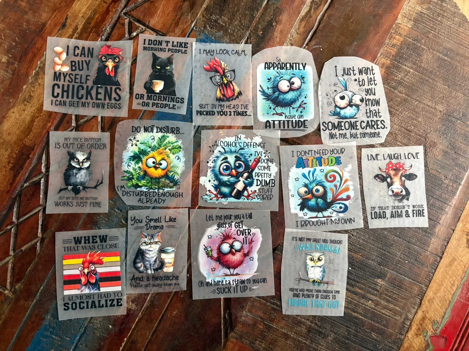 14 heat transfer patches, Ophalen of Verzenden, Nieuw