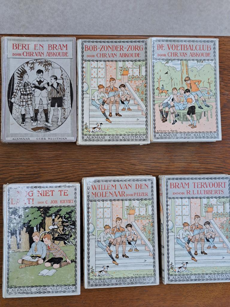 Set van 7 oude kinderboeken, Ophalen of Verzenden, Zo goed als nieuw, Fictie algemeen
