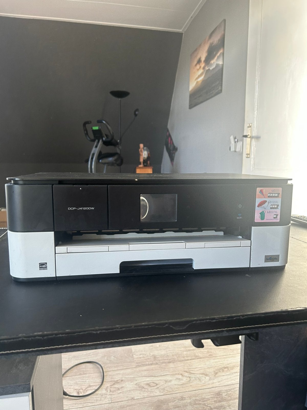 Brother DCP-J4120DW + veel inkt | werkt | ZSM weg, Ophalen, Gebruikt, Printer, Draadloos