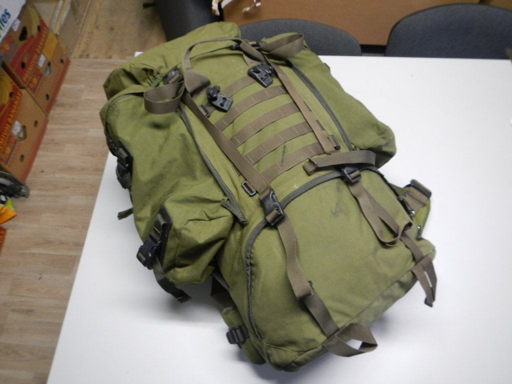 Berghaus backpack Diverse soorten en maten Nederlands leger, Sport en Fitness, Ophalen of Verzenden, Zo goed als nieuw, Rugzak