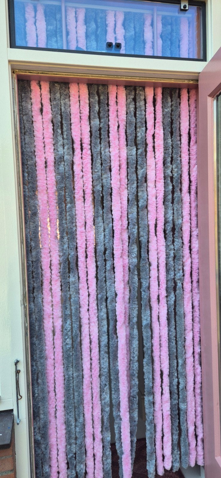 Roze Vliegengordijn kattenstaart, Ophalen of Verzenden, Roze, Vliegengordijn