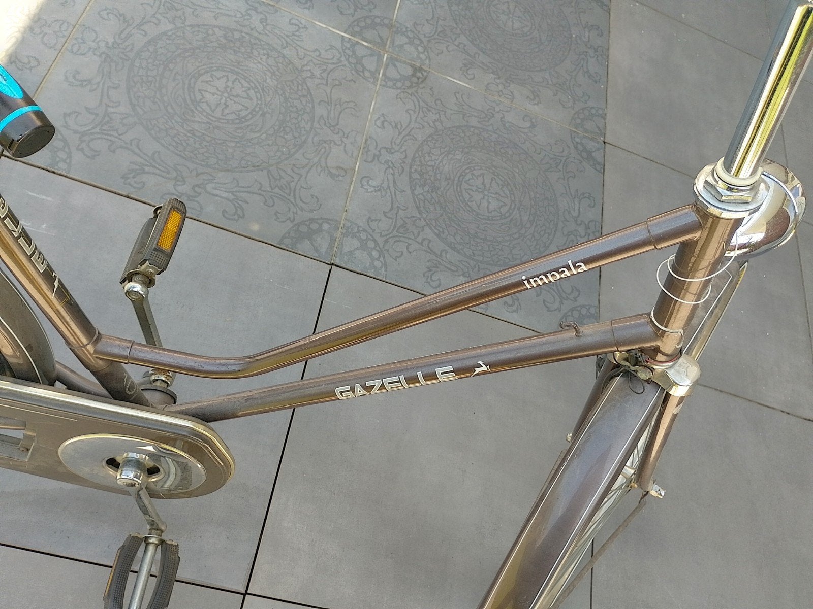 Gazelle damesfiets 28 inch met terugtraprem, Fietsen en Brommers, Fietsen | Dames | Damesfietsen, Ophalen, Terugtraprem, Gebruikt