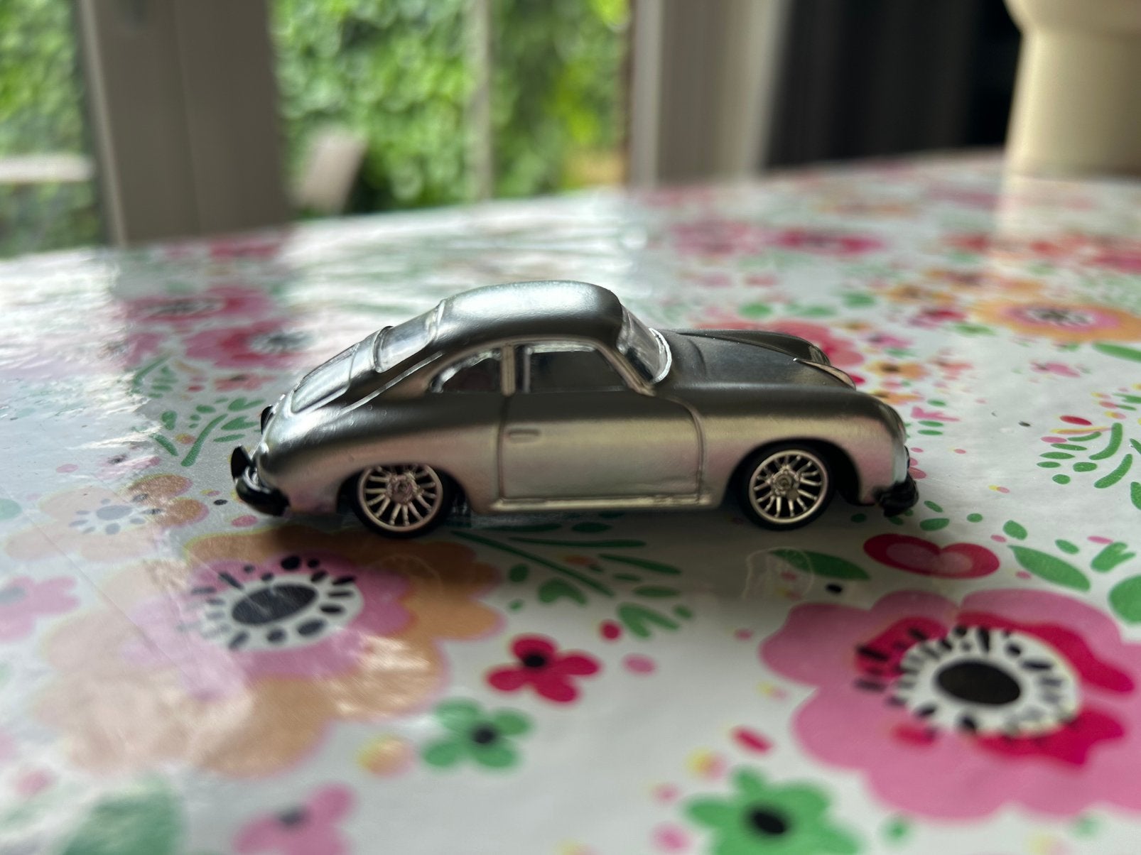 Edocar Porsche 356A, 1/64 gerestaureerd, Ophalen of Verzenden, Gebruikt, Auto