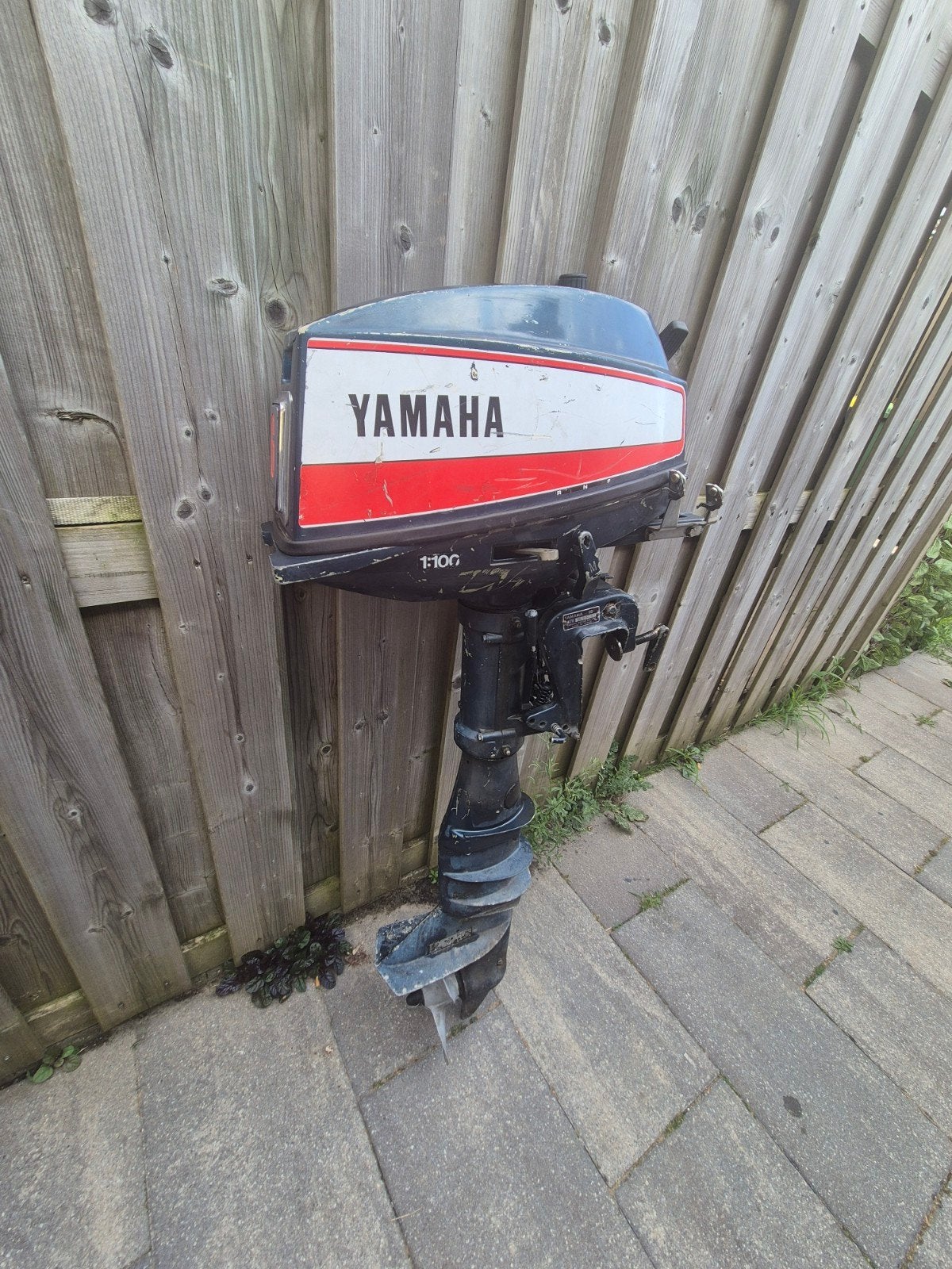 Yamaha 6pk langstaart incl gehele besturing, Ophalen, Gebruikt