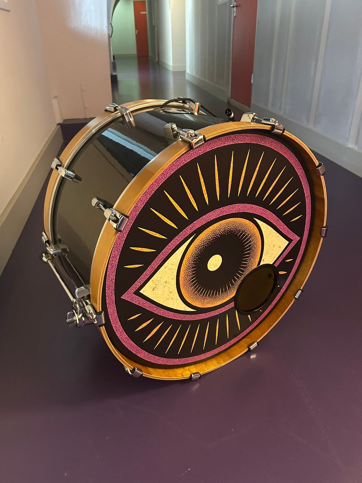 Tama Silverstar Drumkit - Midnight Gold Sparkle 26 inch kick, Ophalen, Gebruikt, Tama