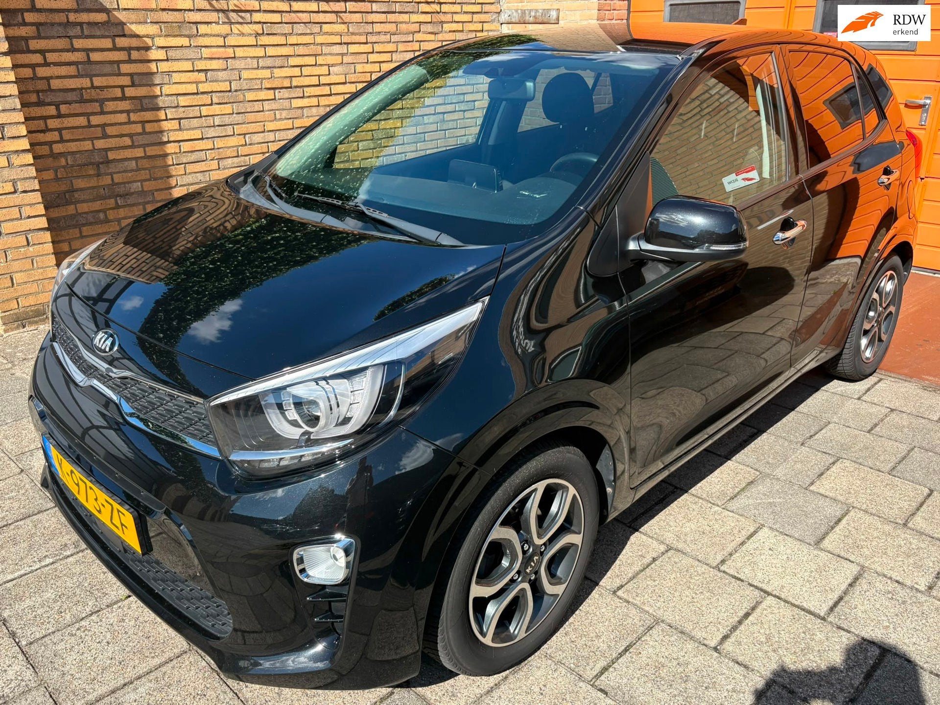 Kia Picanto 1.0 DPi DynamicPlusLine, Auto's, Voorwielaandrijving, Dealer onderhouden, Stof, Gebruikt