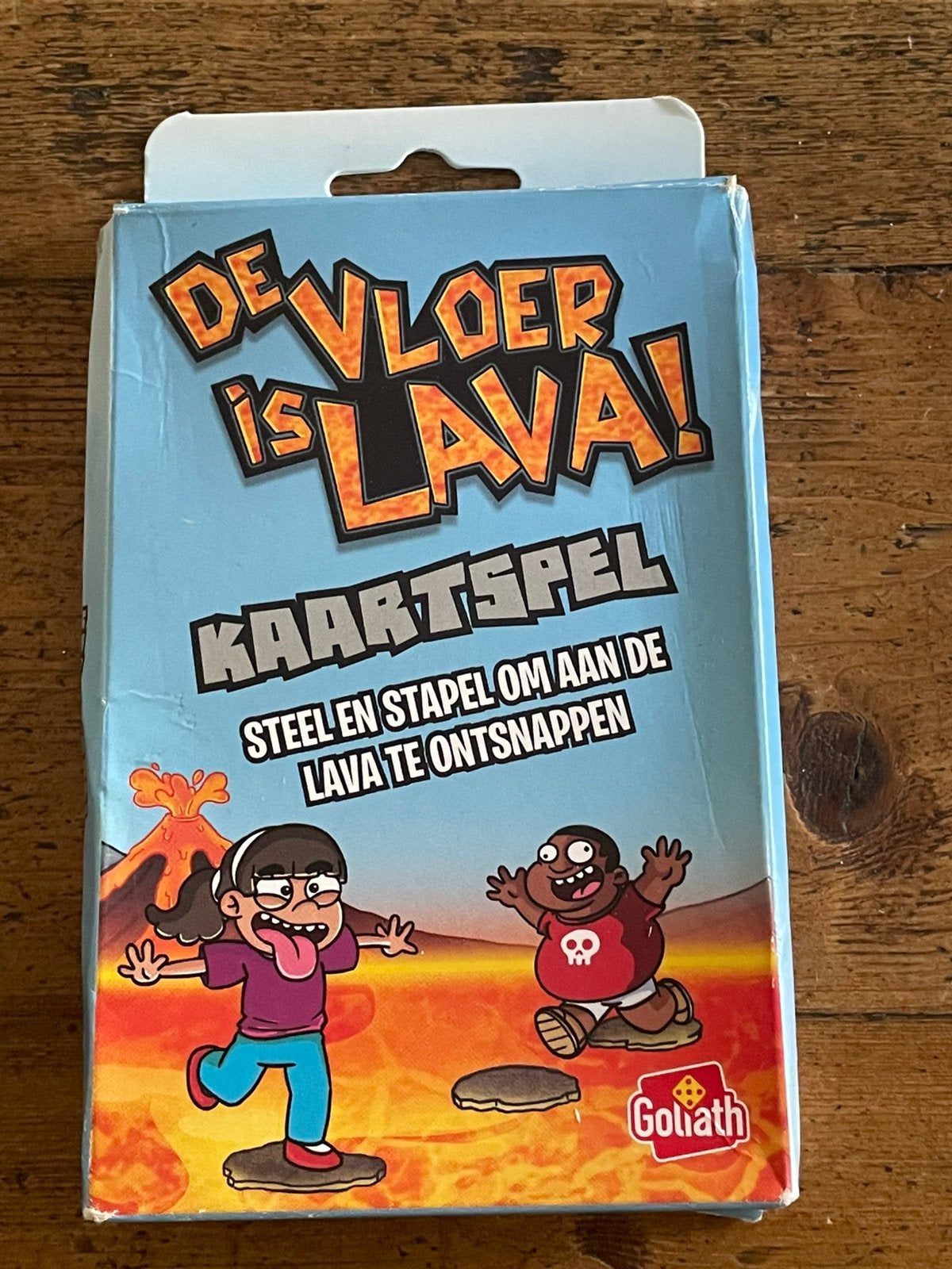 De vloer is lava! Kaartspel, Ophalen, Zo goed als nieuw