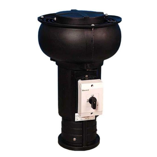 Itho Daalderop CVD-S ECO Pijpdakventilator Nieuw, Doe-het-zelf en Verbouw, Ventilatie en Afzuiging, Verzenden, Nieuw, Ventilator