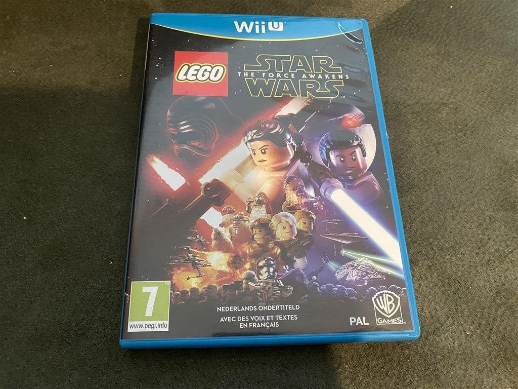 Lego star wars the force awakens wii-u [638], Avontuur en Actie, Verzenden, 1 speler, Zo goed als nieuw