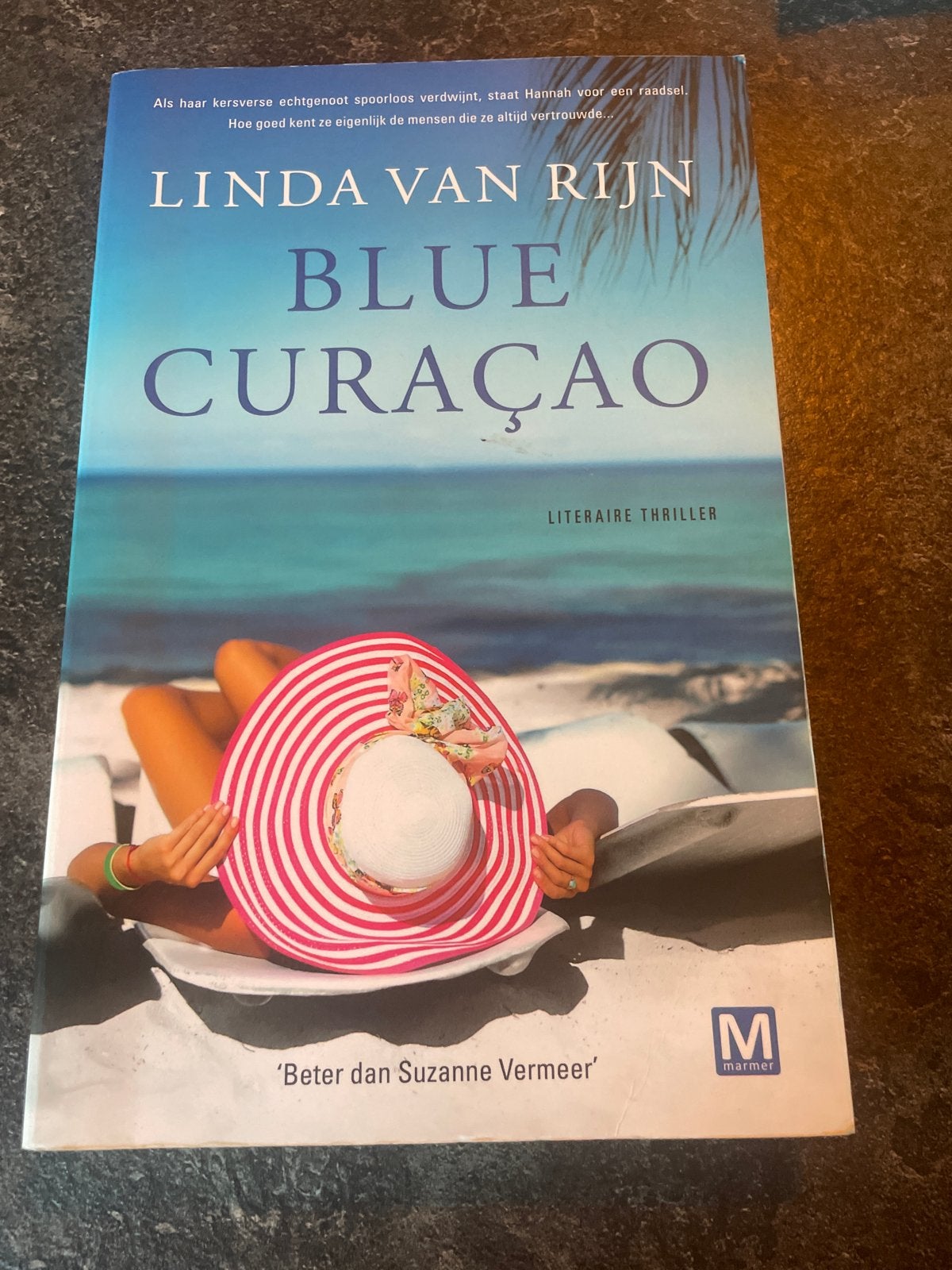 Linda van Rijn - Blue Curaçao (Literaire thriller), Boeken, Ophalen of Verzenden, Zo goed als nieuw, Nederland