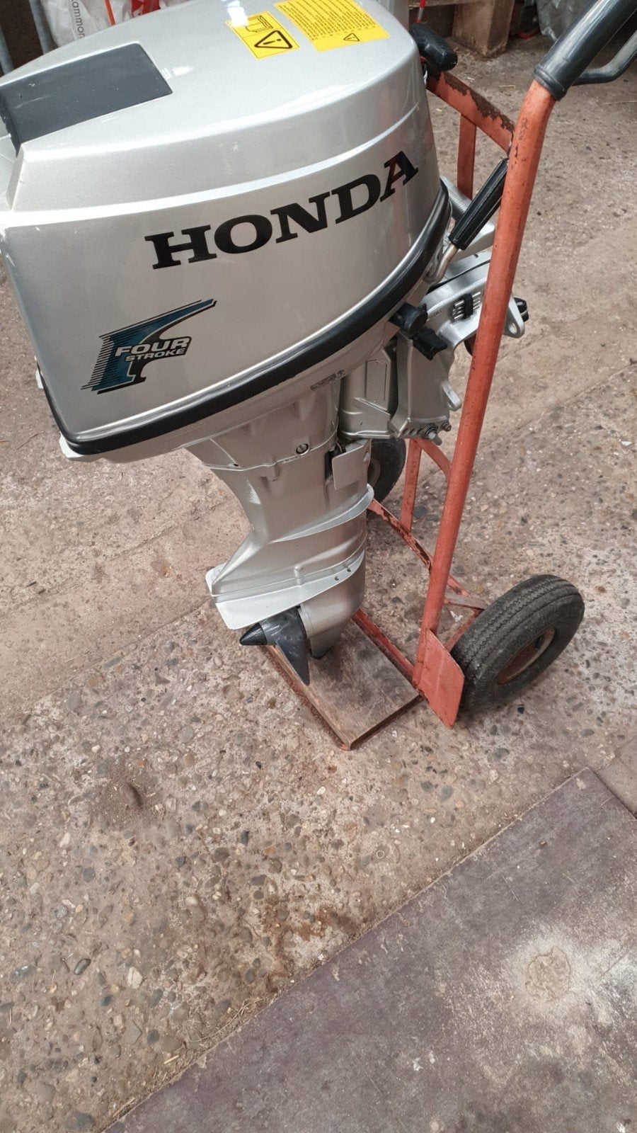 Honda 6pk 4takt kortstaart buitenboordmotor, perfect onderh, Watersport en Boten, Ophalen, 5 tot 10 pk, Viertaktmotor, Buitenboordmotor