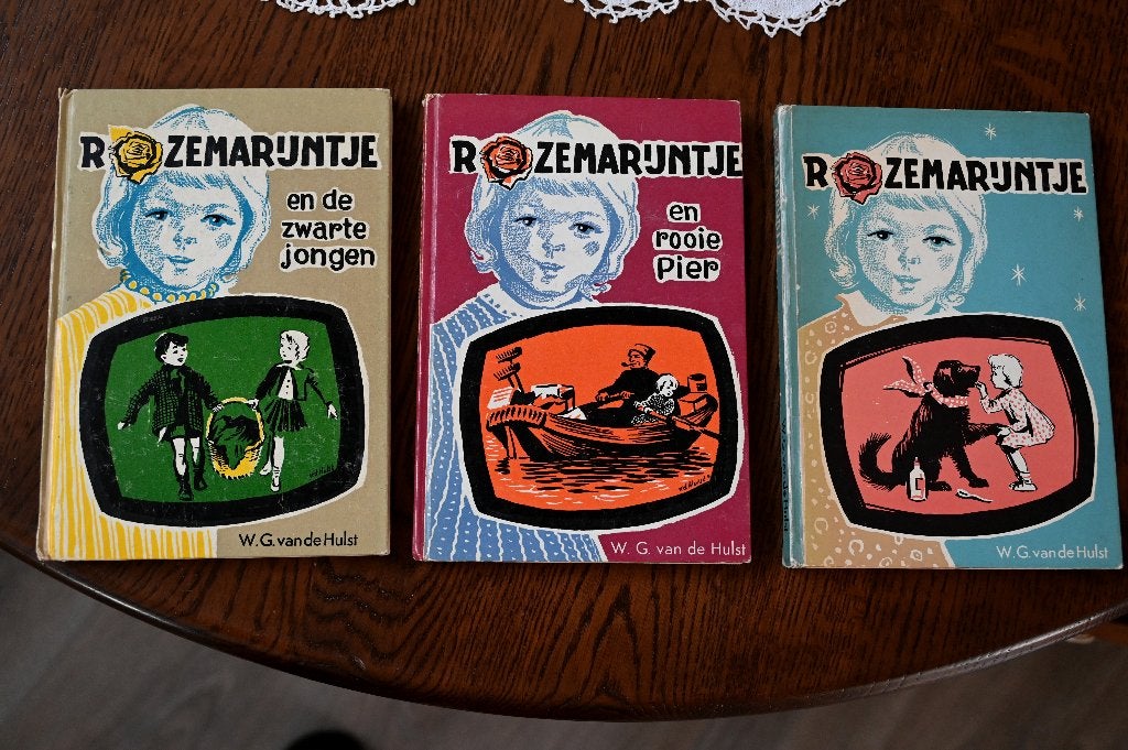 Rozemarijntje W.G.van de Hulst 3 stuks, Ophalen of Verzenden, Gelezen, W.G. van de Hulst, Fictie algemeen
