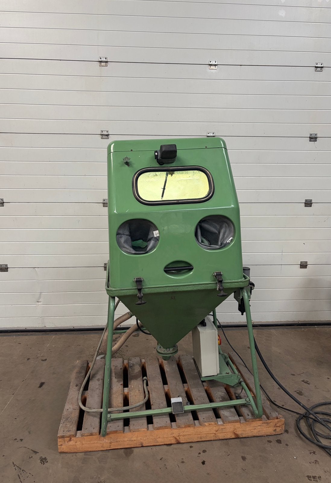 Natstraalcabine waterstraalcabine wetblaster vaporblasting, Ophalen of Verzenden, Zo goed als nieuw