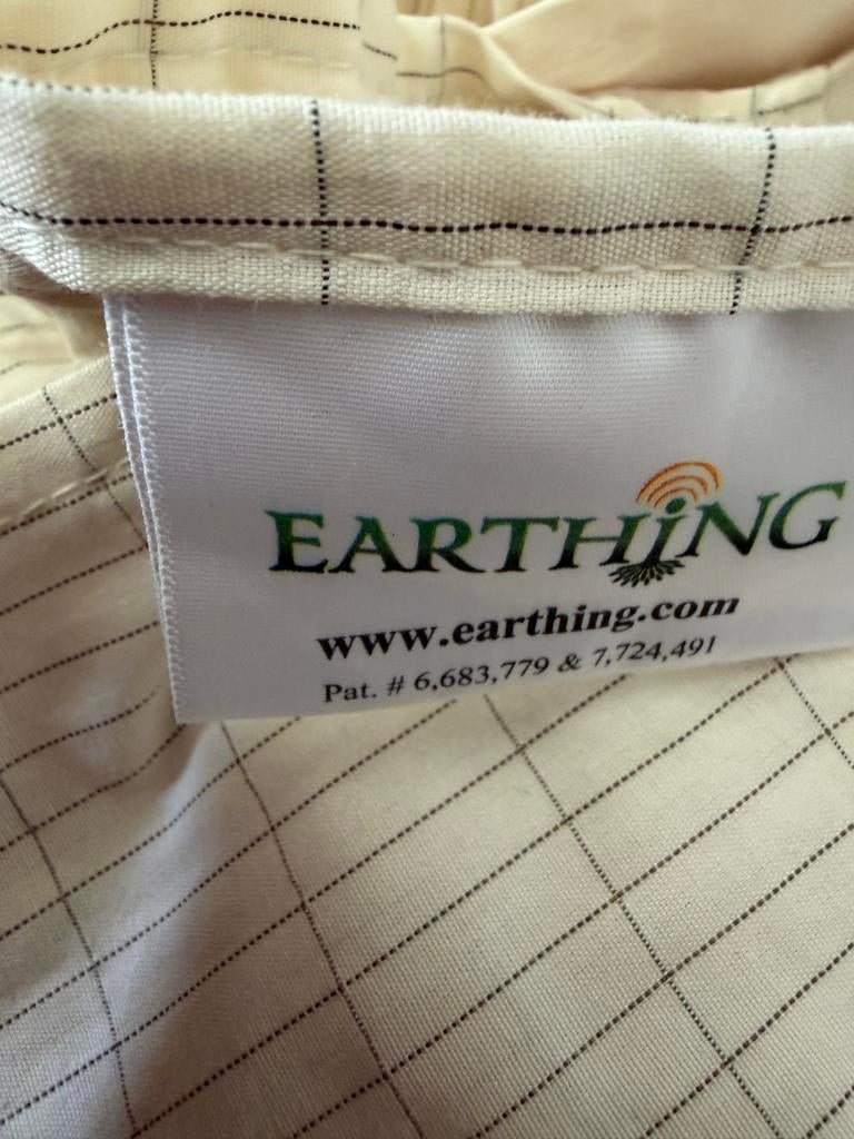 Earthing Aardings Kussensloop & Onderlaken voor Nachtrust, Huis en Inrichting, Slaapkamer | Beddengoed, Overige maten, Ophalen of Verzenden