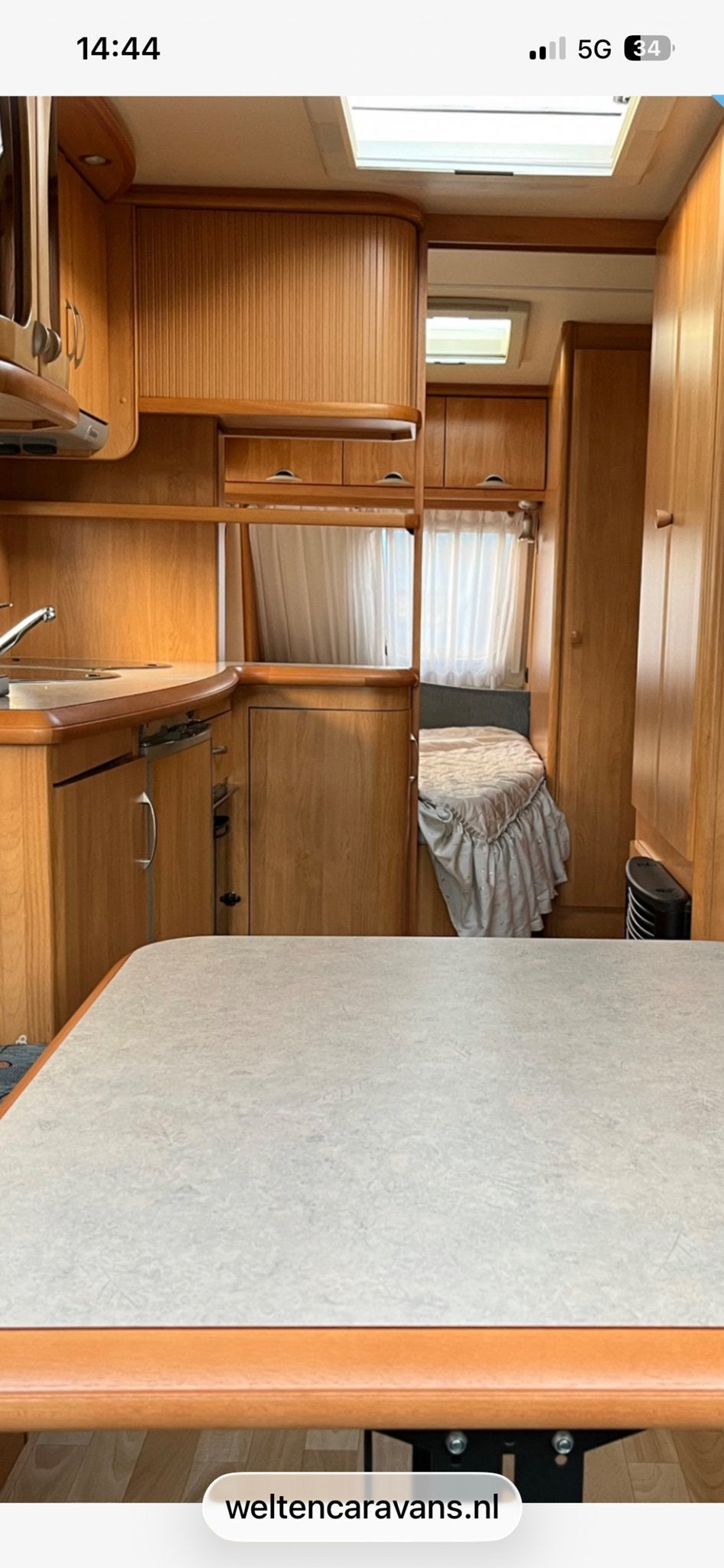 Hobby 540 Excellent Easy uit 2005 - Ruime en comfortabele ca, Rondzit, Hobby, Omvormbare zithoek, Particulier