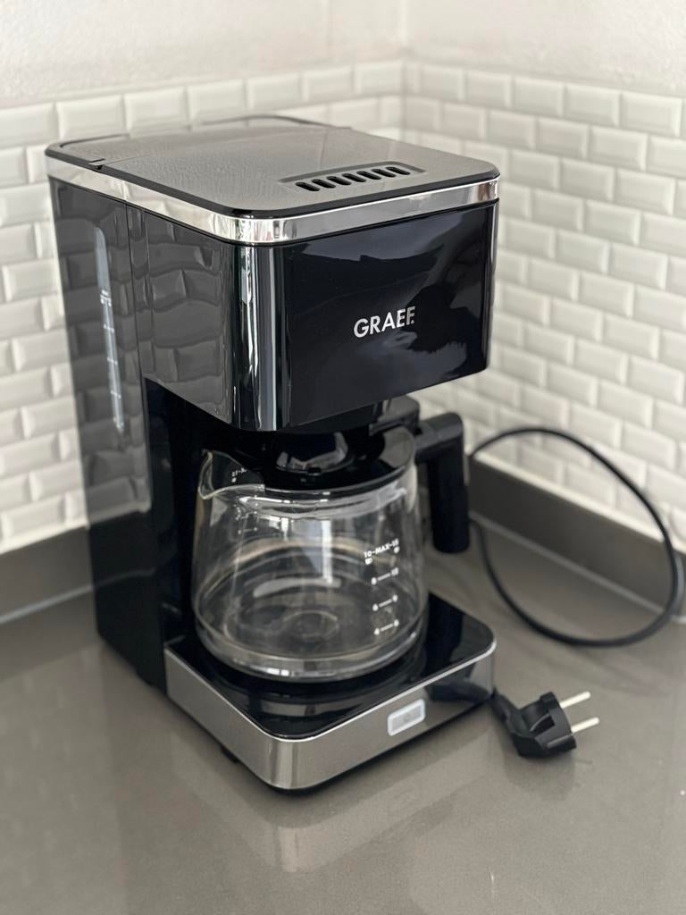 GRAEFF Filterkoffie Machine - Modern Japandi Design, Witgoed en Apparatuur, Koffiezetapparaten, Zo goed als nieuw, Gemalen koffie