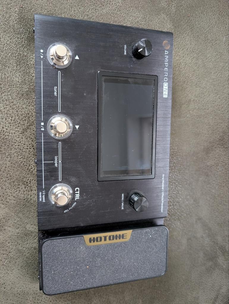 Hotone Ampero One MP-80 Multi-effect Gitaar/Bas Pedaal, Muziek en Instrumenten, Ophalen, Gebruikt, Multi-effect