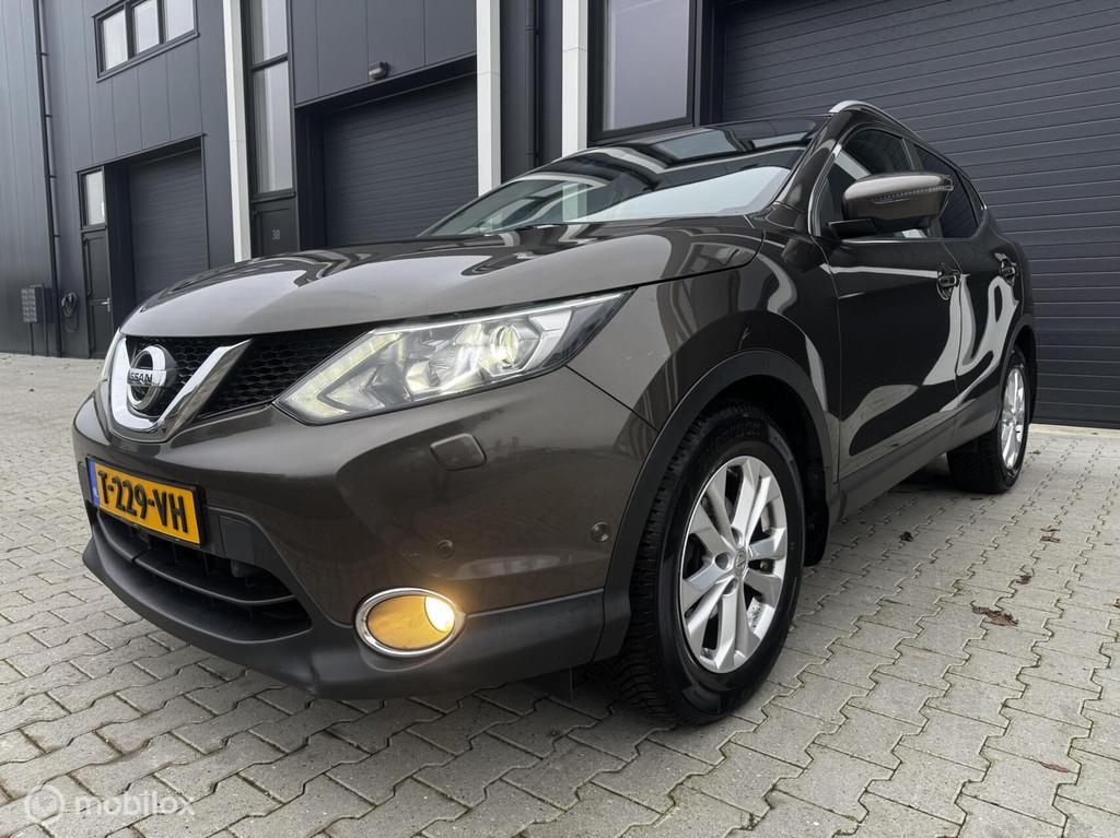 Nissan Qashqai 1.2 Tekna(lees tekst), Gebruikt, 4 cilinders, Bruin, 116 pk