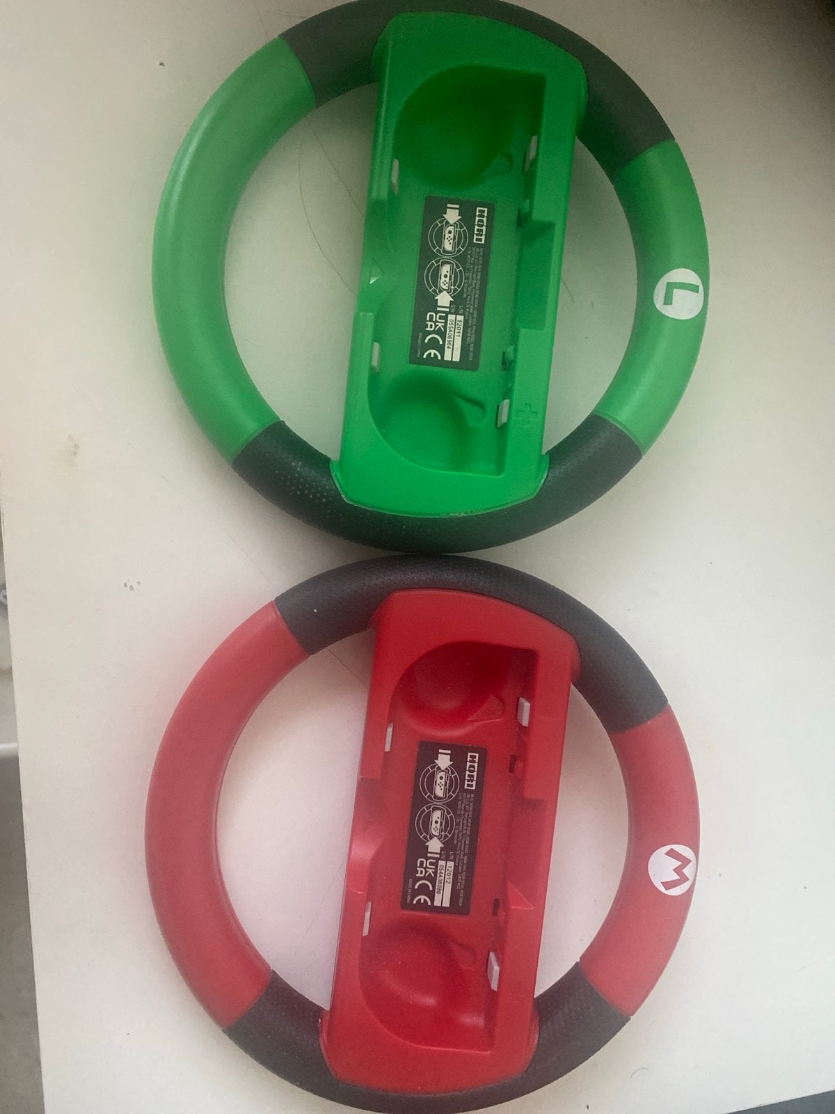 Nintendo Switch Mario Kart Stuur (2 stuks), Nintendo, Ophalen, Zo goed als nieuw, Racestuur