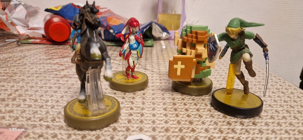 amiibo zelda set, Ophalen of Verzenden, Zo goed als nieuw