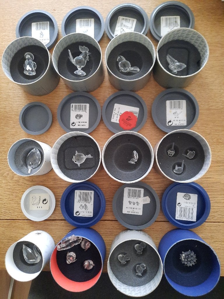 Swarovski. 12 x a 10 euro per stuk. KOOPJE, Verzamelen, Swarovski, Ophalen of Verzenden, Zo goed als nieuw, Figuurtje