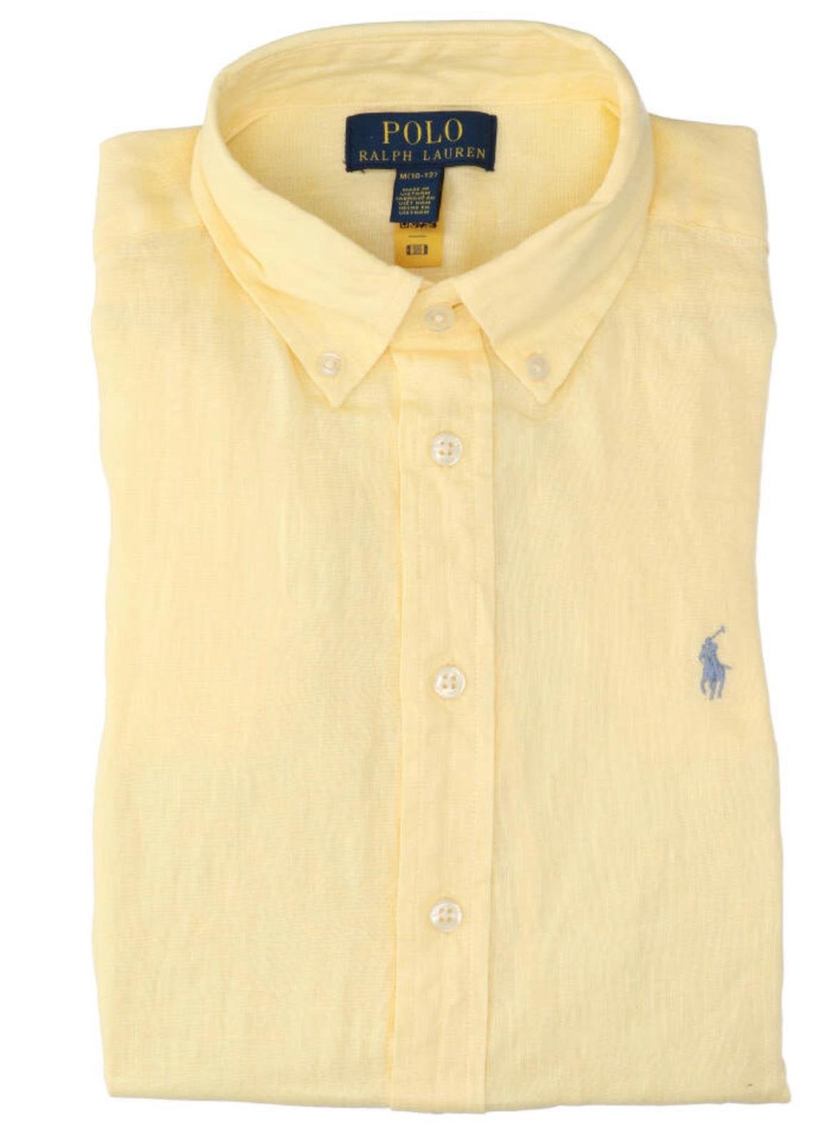 Polo Ralph Lauren M  jongen, Ophalen of Verzenden, Zo goed als nieuw, Jongen, Overhemd of Blouse