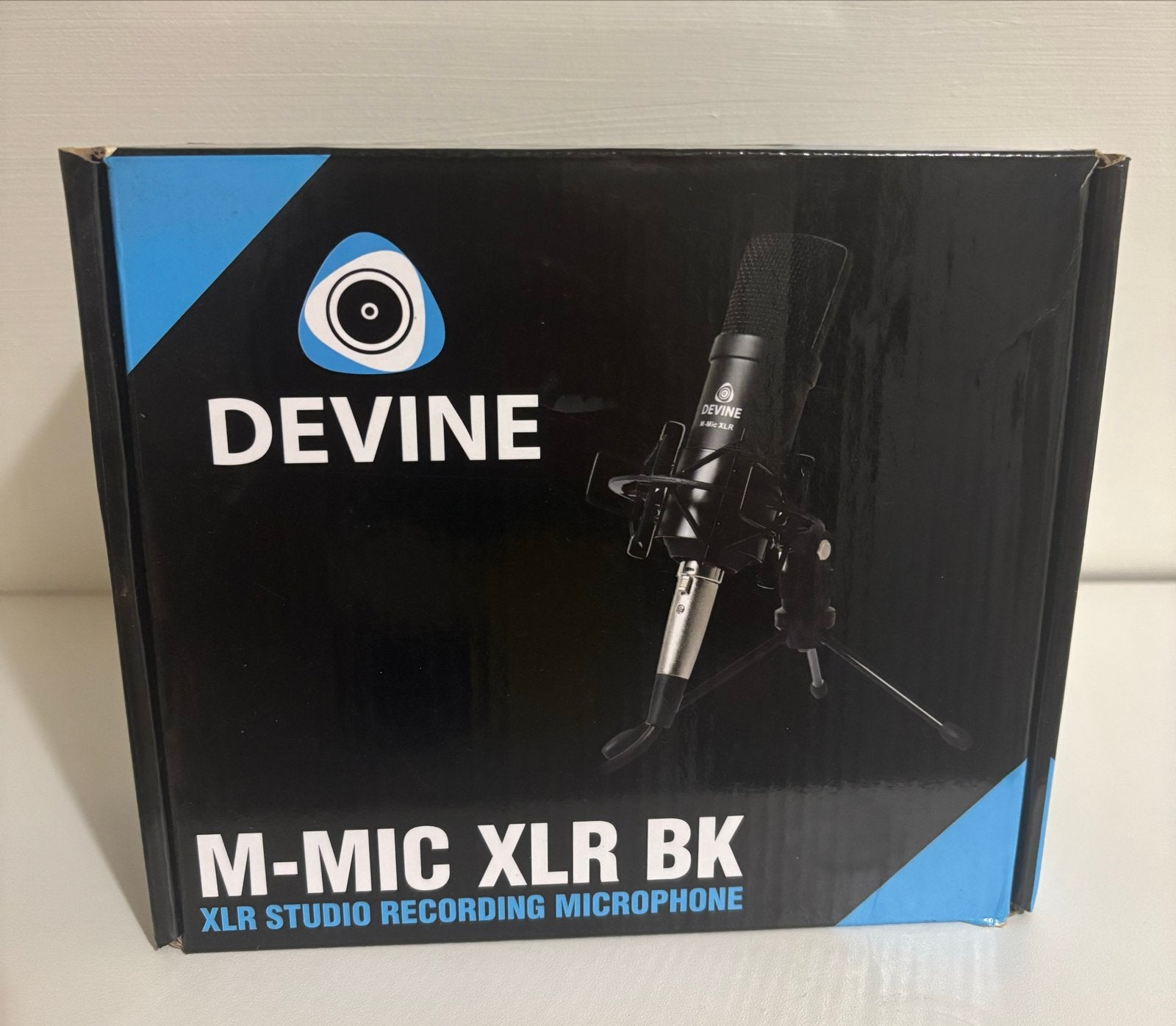 Devine M-Mic XLR BK Studio Microfoon, Ophalen of Verzenden, Zo goed als nieuw, Studiomicrofoon
