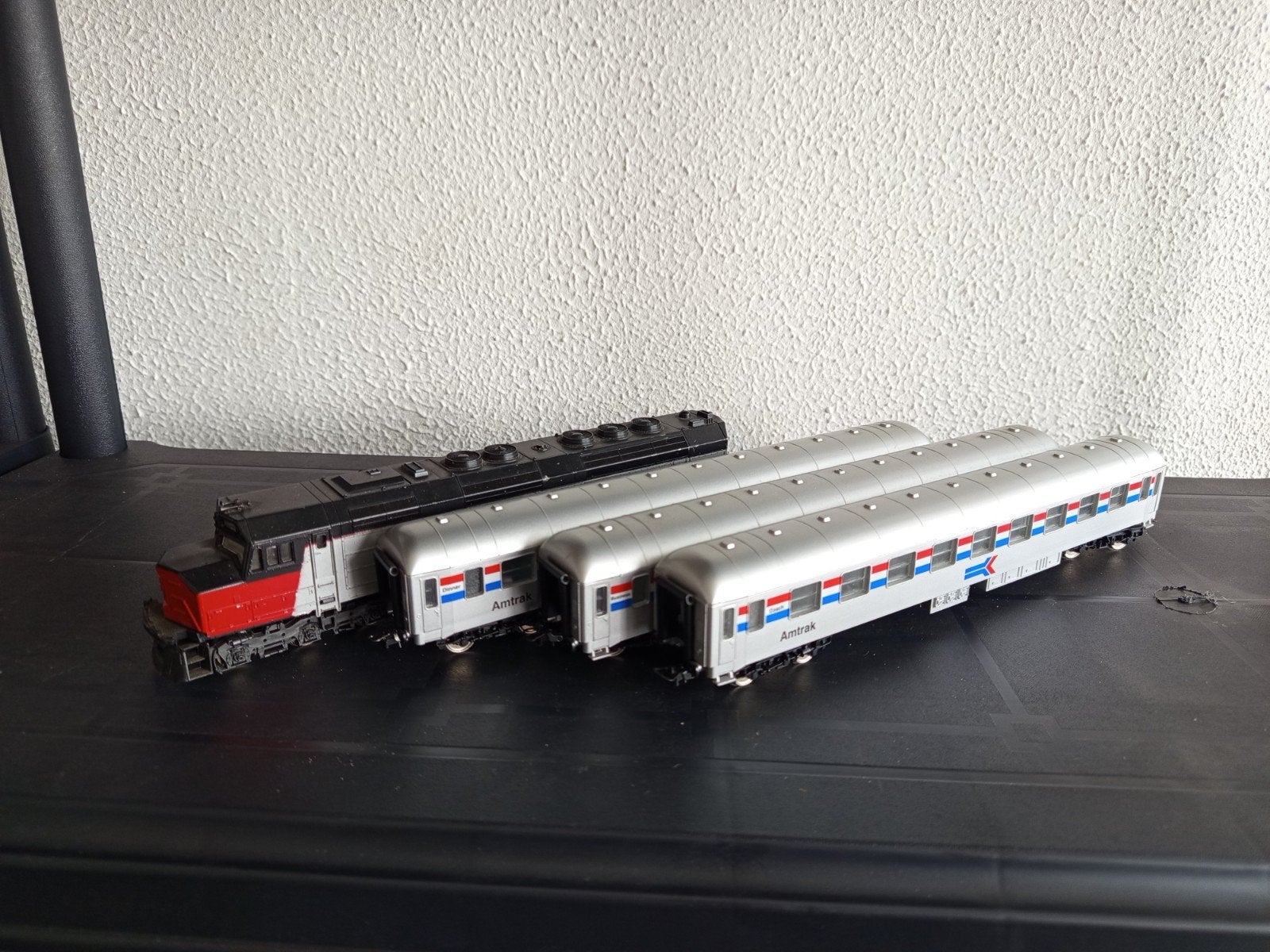 lima amtrack set, Hobby en Vrije tijd, Modeltreinen | H0, Gelijkstroom, Wagon, Ophalen of Verzenden, Zo goed als nieuw