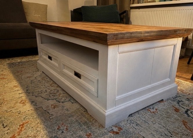 De Bommel Surrey salontafel, Ophalen, Gebruikt, 100 tot 150 cm, 50 tot 100 cm