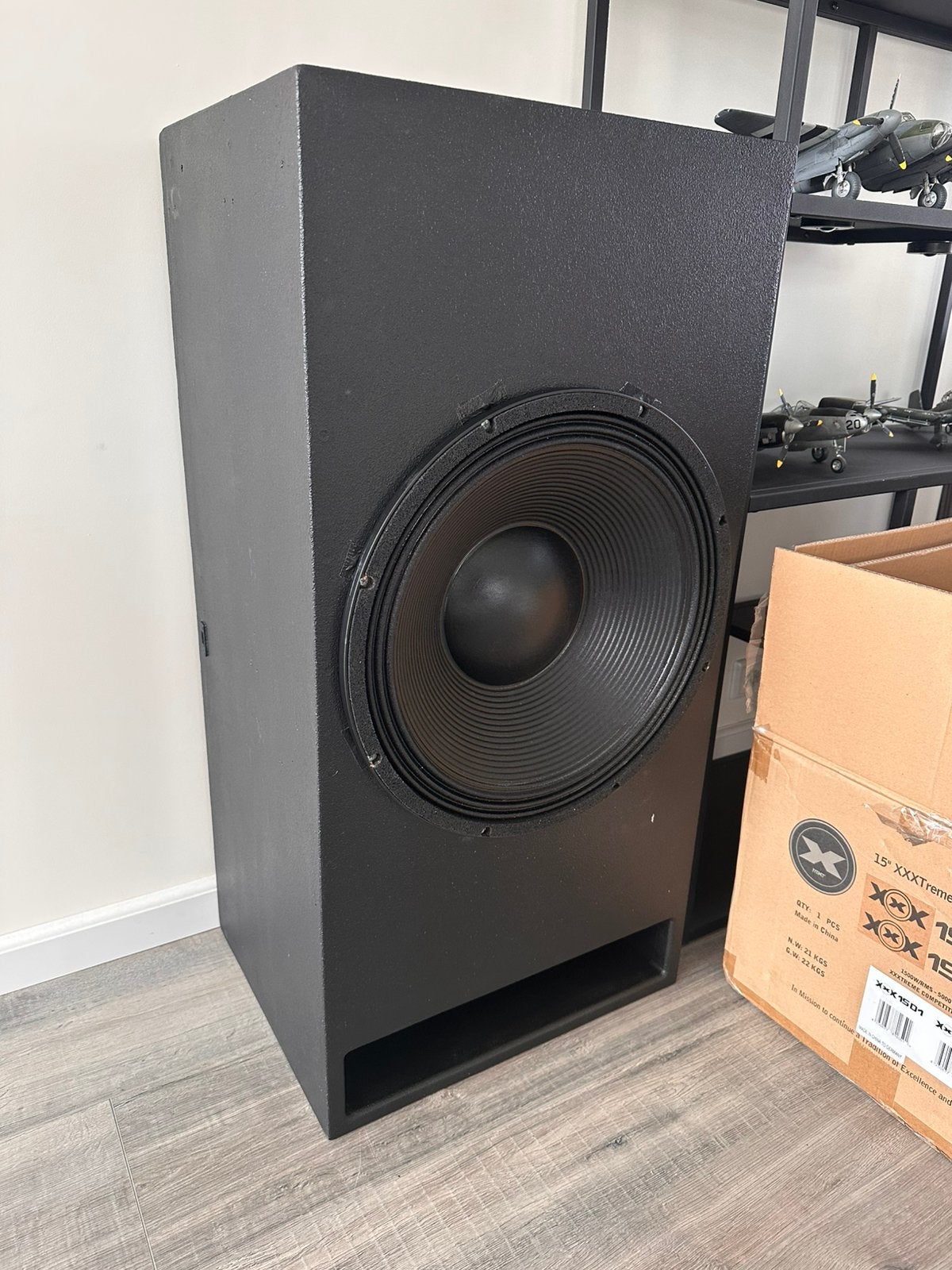 B&C 18SW115-4 subwoofer, Ophalen, Zo goed als nieuw, Subwoofer, Overige merken