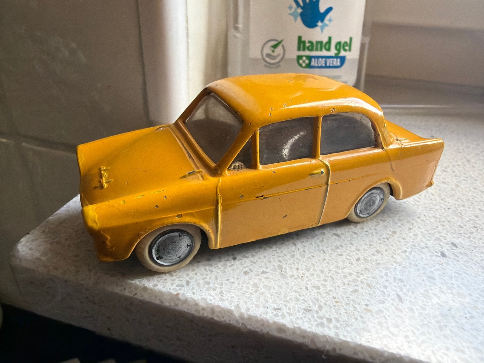Lion Car DAF Variomatic 1/43 - Geel modelauto, Overige merken, Gebruikt, Auto, Lion car