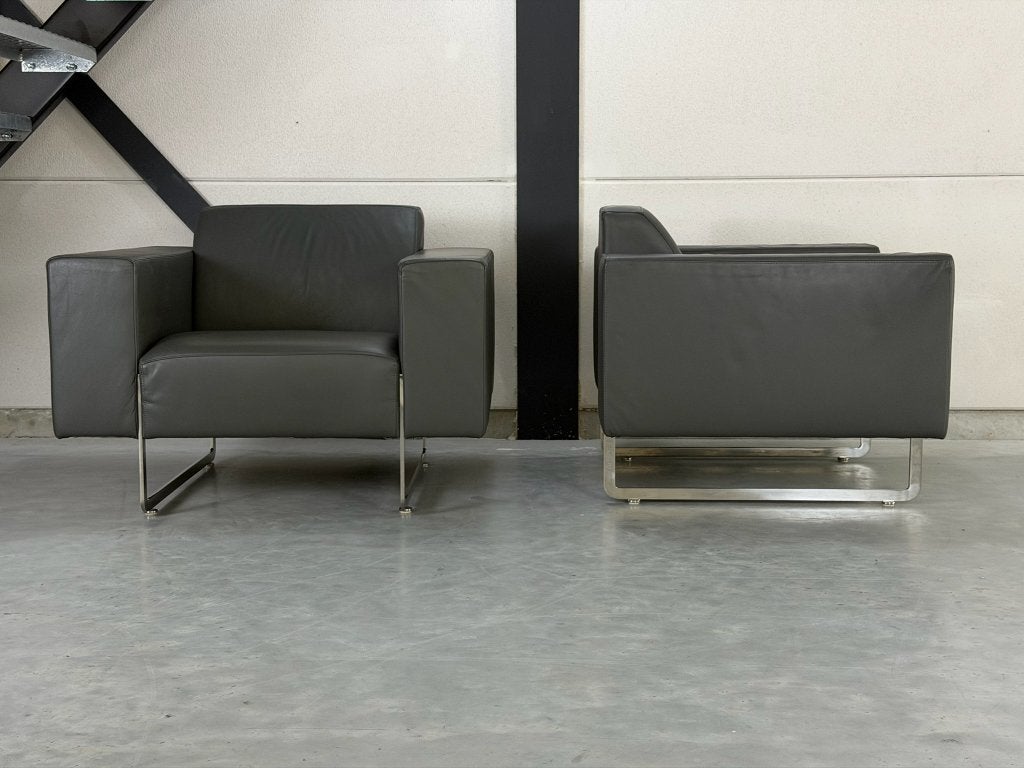Artifort Mare fauteuils - set van 2 - zeer goede staat, Ophalen, Leolux Montis Rolf Benz Minotti Pode, 75 tot 100 cm, Zo goed als nieuw