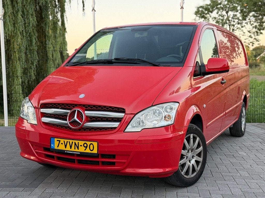 Mercedes-Benz Vito 113 CDI 320 Lang AUT / AIRCO / CRUISE / D, Auto's, Bestelauto's, Automaat, Euro 5, Gebruikt, Zwart
