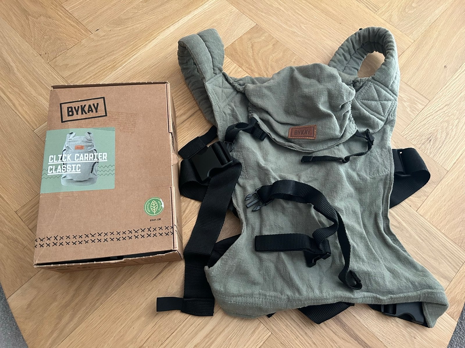 ByKay Click Carrier Classic Draagzak - Zo goed als nieuw, Overige merken, Buik of Rug, Ophalen of Verzenden, Zo goed als nieuw