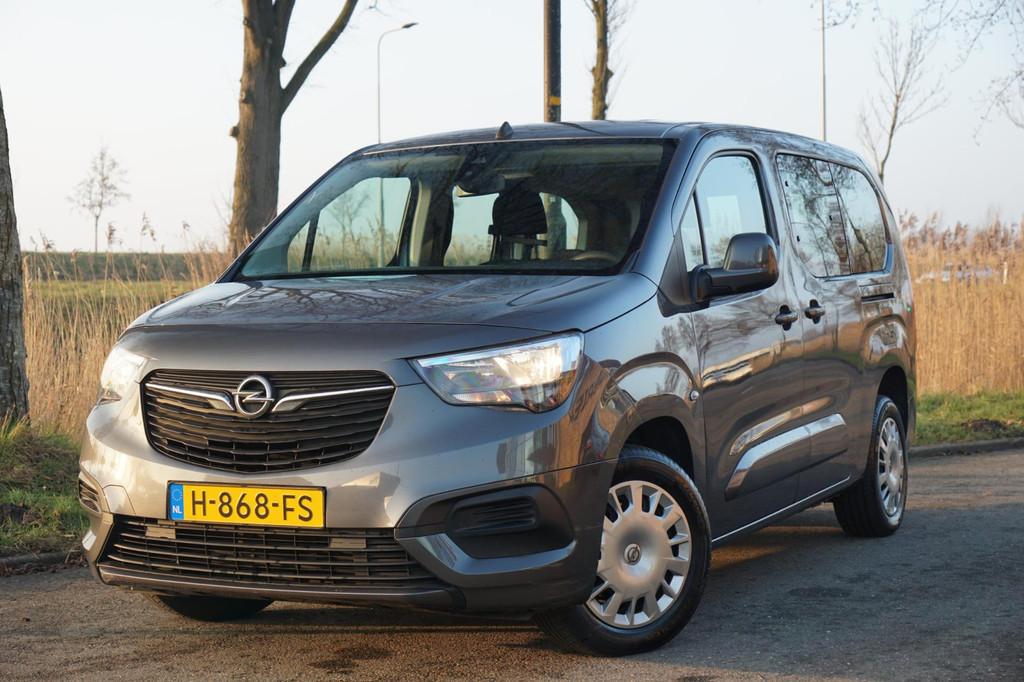 Opel Combo Tour 1.2 Turbo L2H1 Edition 7persoons uitv - Moon, Auto's, Opel, Voorwielaandrijving, Stof, Gebruikt, 7 stoelen