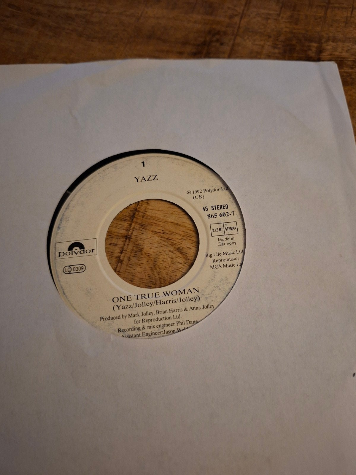 Yazz / one true woman, Ophalen of Verzenden, Zo goed als nieuw, Pop