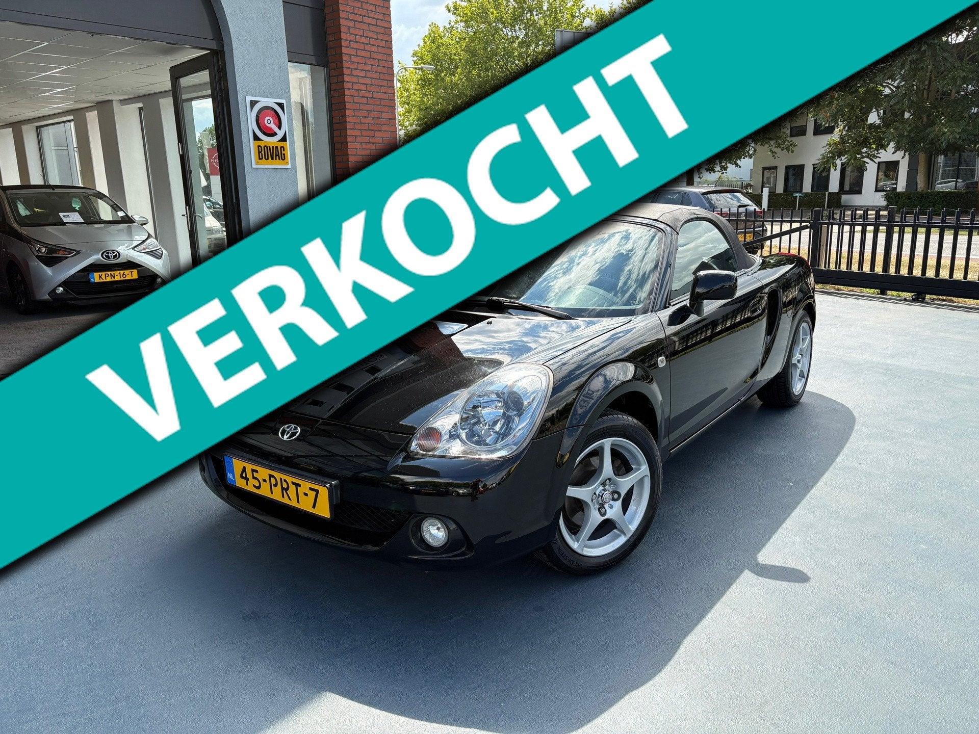 Toyota MR 2 1.8-16v VVT-i SOFT/HARDTOP LMV, Dealer onderhouden, Gebruikt, 4 cilinders, Cabriolet
