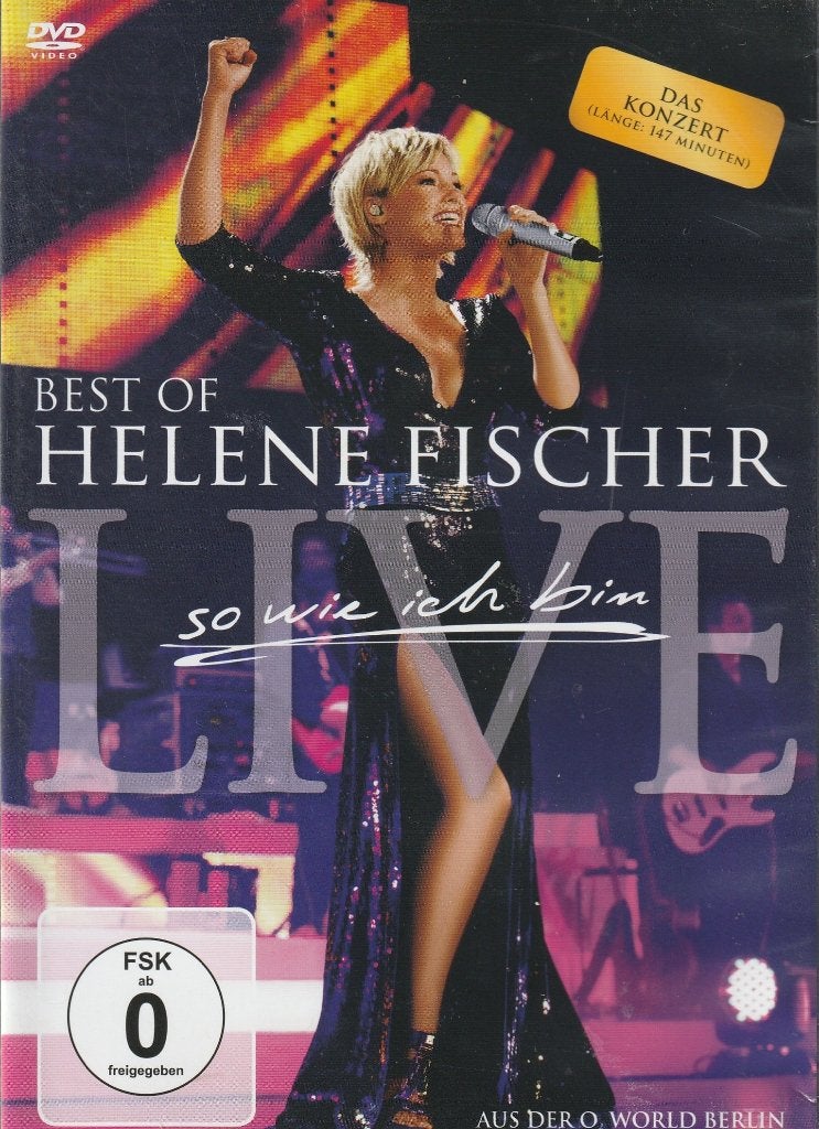 Helene Fischer – So wie Ich bin – DVD supernet, Alle leeftijden, Duits, Ophalen of Verzenden, Zo goed als nieuw