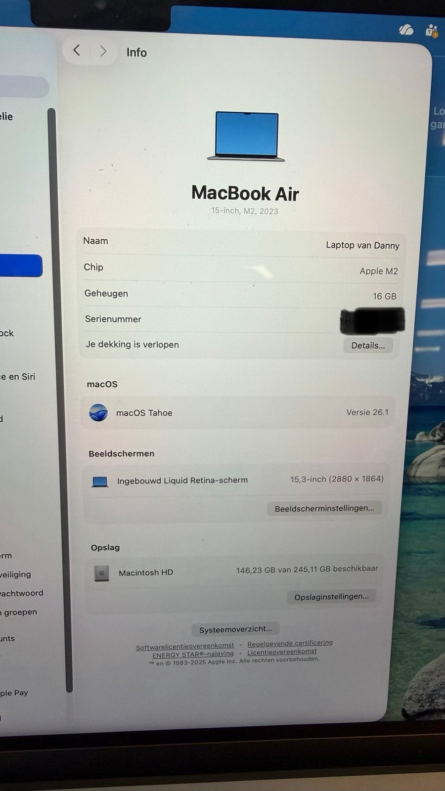 Foto 11 van MacBook Air M2 (2023) 15inch 16gb/256gb