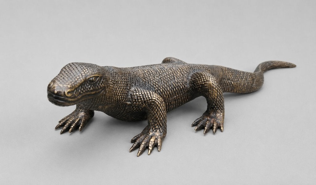 VARAAN / COMODOVARAAN / LINKS KIJKEND, Ophalen of Verzenden, Nieuw, Reptiel of Amfibie, Beeldje of Figuurtje