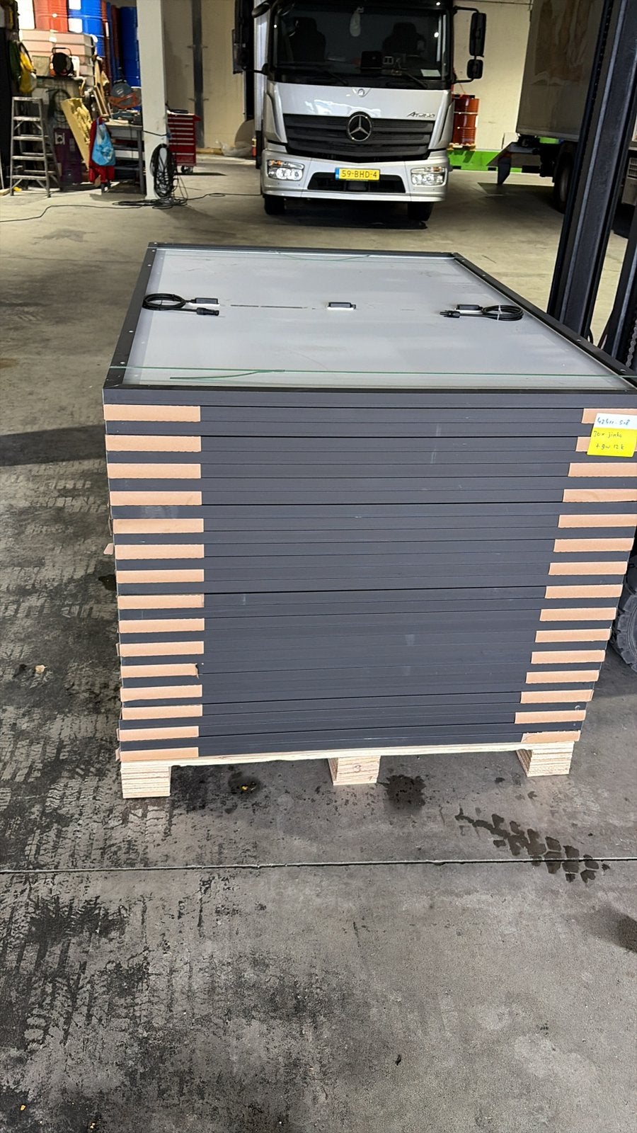 ️ 18 NIEUWE JINKO ZONNEPANELEN – 440 Wp PER PANEEL ️, Ophalen, Zo goed als nieuw, Paneel