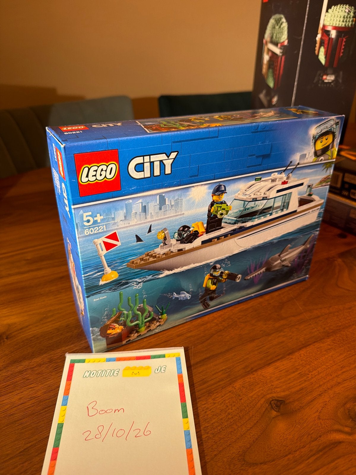 Lego City 60221 Duikjacht - Nieuw in doos, City, Lego, Nieuw, Ophalen of Verzenden
