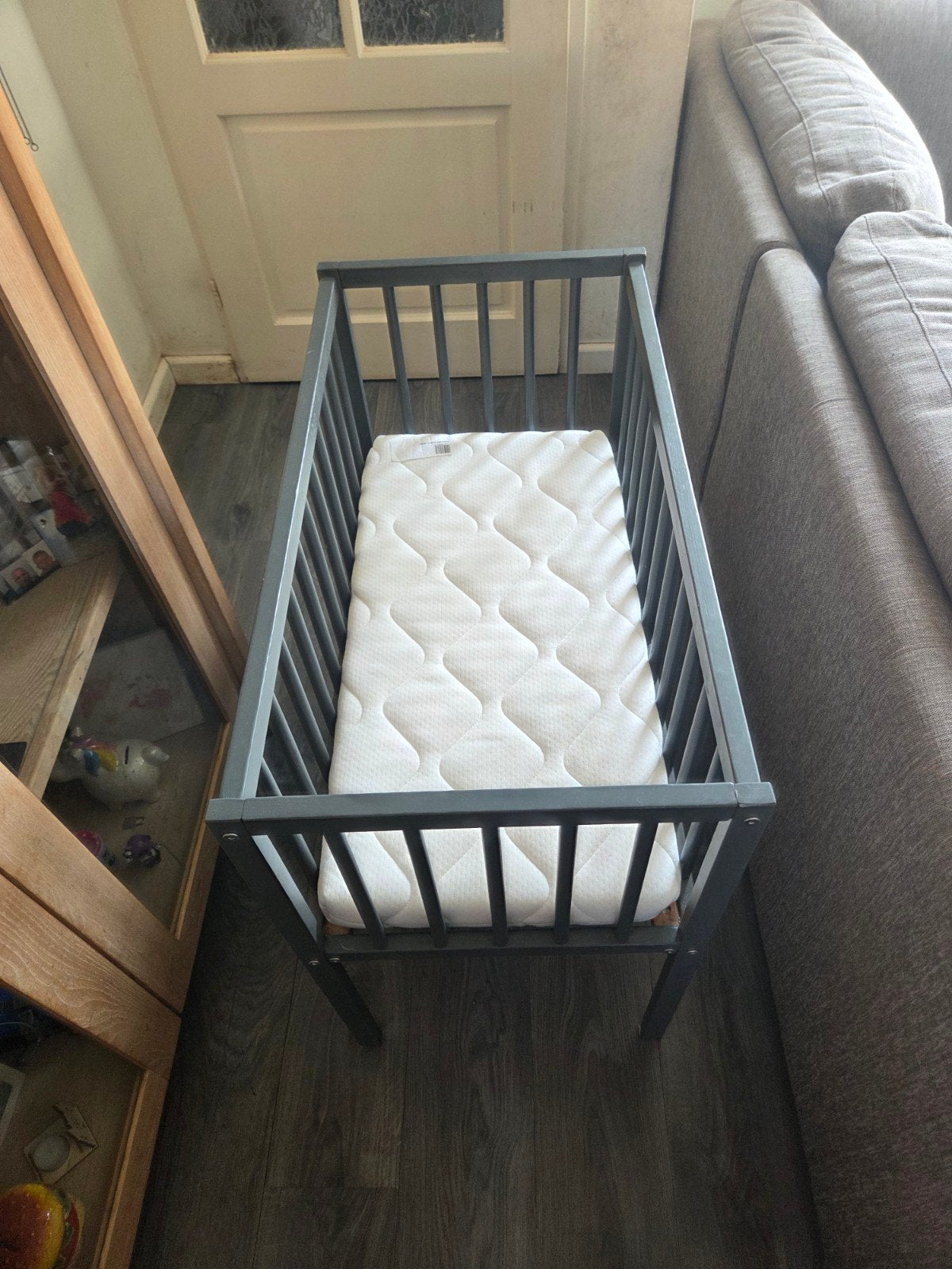 Wieg/Co-sleeper met matras - Lichte gebruikssporen, Ophalen of Verzenden, Gebruikt, Wieg
