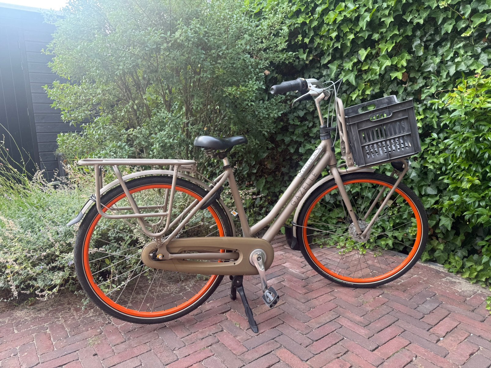 Gazelle dames(transport)fiets 7 versnellingen, framemaat 50, Fietsen en Brommers, Fietsen | Dames | Omafietsen, Ophalen, Zo goed als nieuw