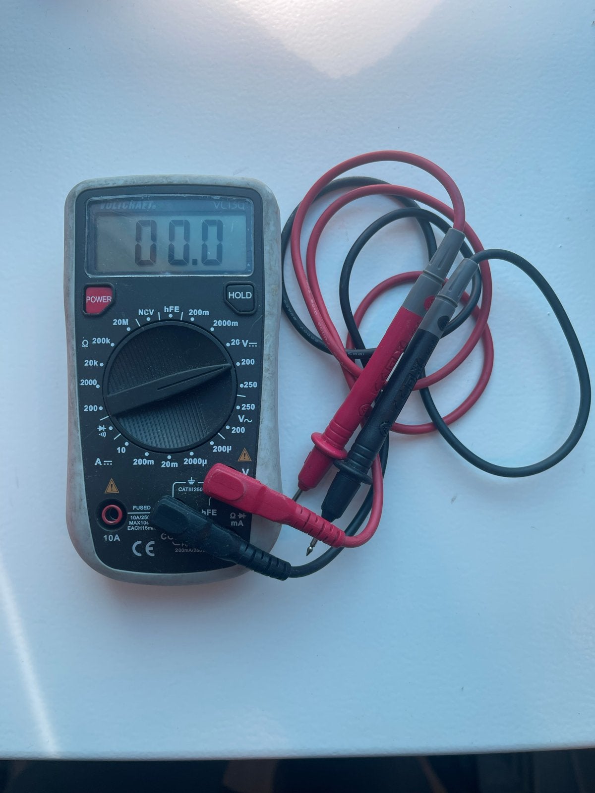 Voltcraft VC130 Digitale Multimeter - Nauwkeurig Meten, Ophalen, Gebruikt, Multimeter