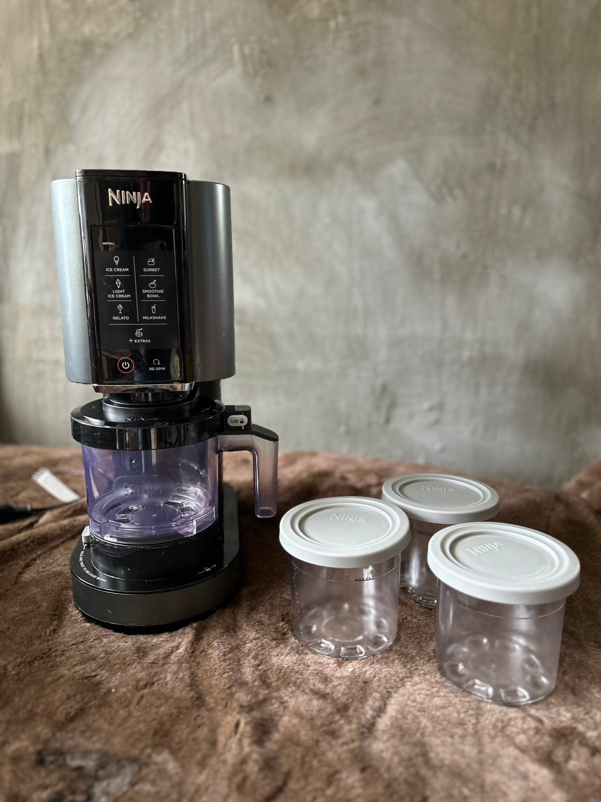 Ninja Creami 7-in-1 + 3 bakjes, Ophalen of Verzenden, Zo goed als nieuw