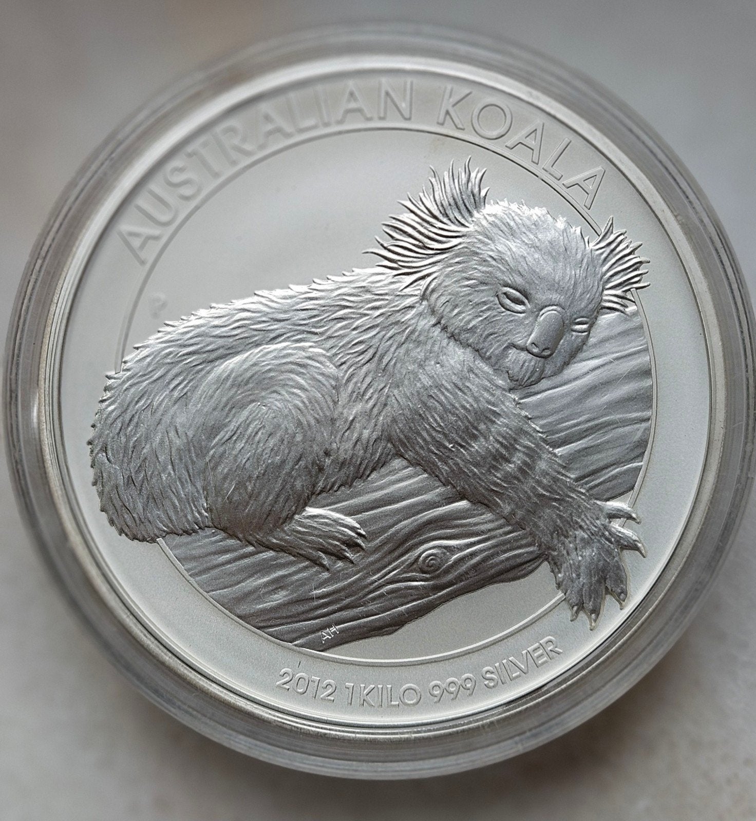 1 kg koala 2012, Ophalen of Verzenden, Zilver