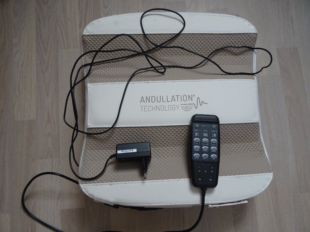 Andulatie massage kussen, Ophalen, Zo goed als nieuw, Massagestoel of Kussen